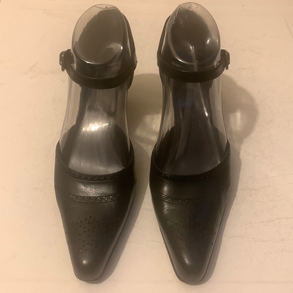Jil Sander Women's Ankle-Strap Pointed-Toe Pumps Size 6 - Picture 1 of 15